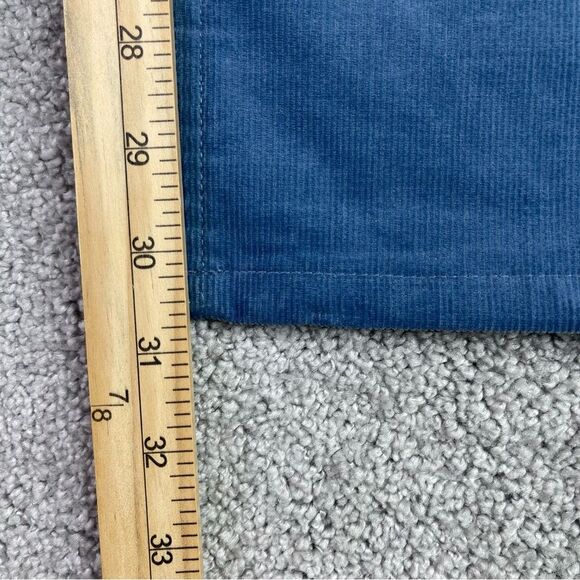 Southern Proper Pants Men’s 30X30.5 Blue Slim Straight Micro Corduroy Preppy - Picture 10 of 12